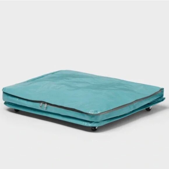 NEW Brightroom Storage Bag With Wheels in Aqua - Picture 2 of 3